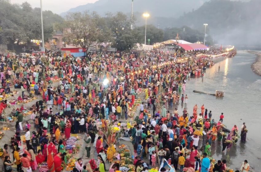 Rishikesh Celebrate Chhath Puja 2023