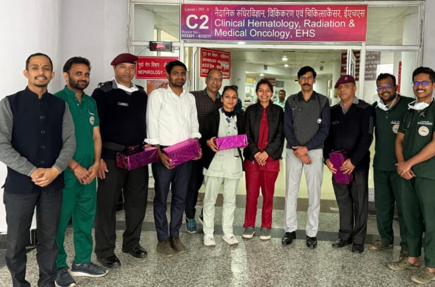  Excellent Performers Award given to the Department of Cancer Medicine, AIIMS, Rishikesh