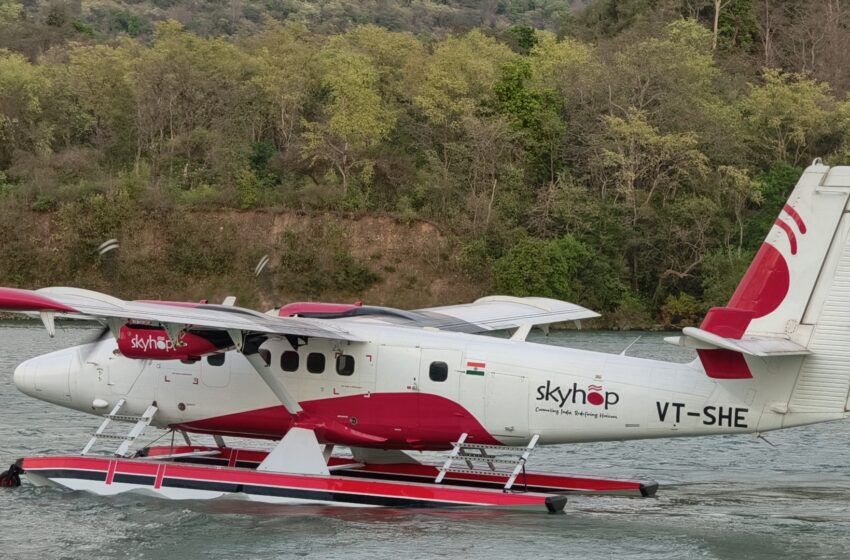  Rishikesh Makes History: Seaplane Lands on the Ganga