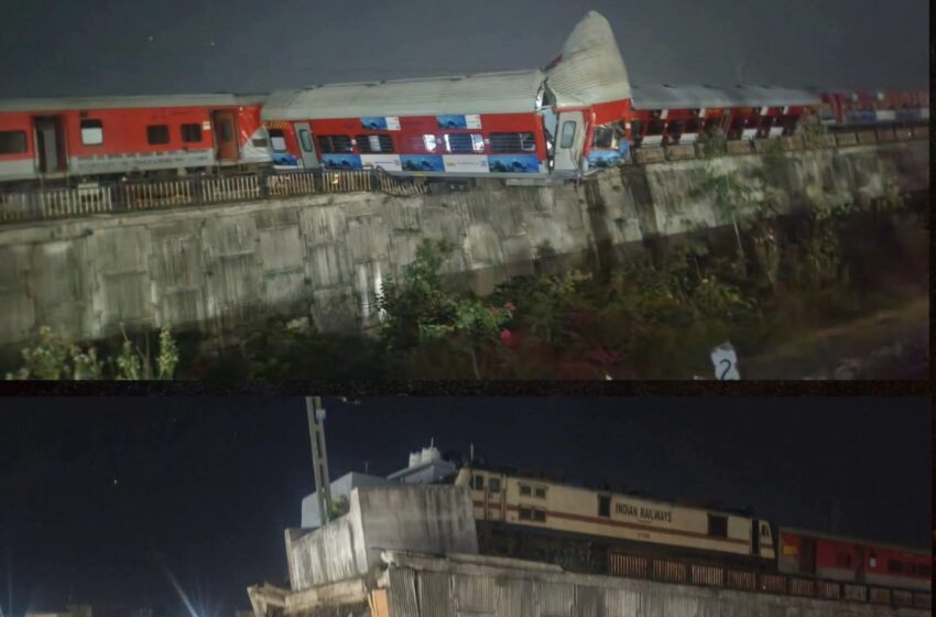  Three Coaches of Ujjain express Derail During Shunting at Yog Nagari Station; No Casualties Reported